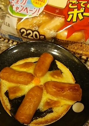 あらびきポークのオープンサンド-レシピのメイン写真