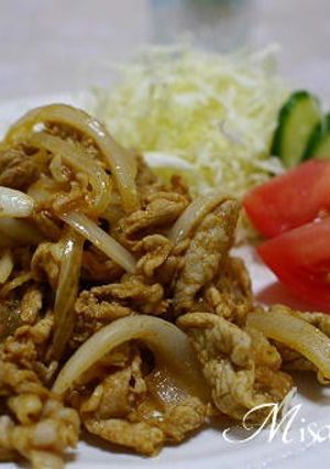 豚肉のカレーケチャップ炒め-レシピのメイン写真