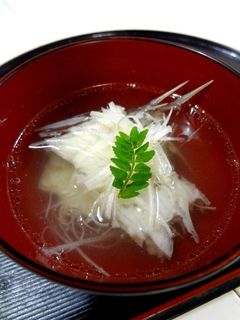 鯛のあらdeうしお汁-レシピのメイン写真