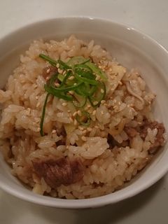 筍と牛肉の炊き込みご飯-レシピのメイン写真