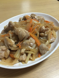 鶏肉と大根のさっぱりポン酢炒め-レシピのメイン写真