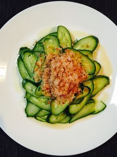 簡単 キュウリだけ!えごま油の和え物-レシピのメイン写真