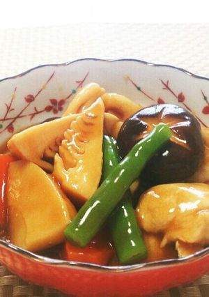 筍と柔らか～い鶏胸肉の中華風とろ～り煮-レシピのメイン写真