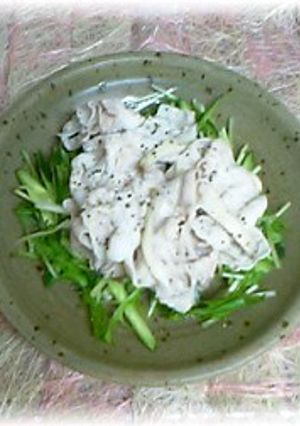 ✤かんたん豚冷しゃぶ✤-レシピのメイン写真