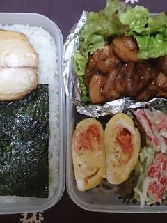 男子高校生お弁当4月19日-レシピのメイン写真