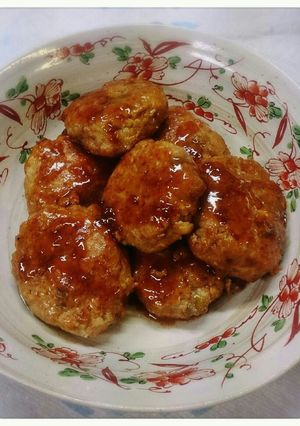 ふわふわ和風ハンバーグ-レシピのメイン写真