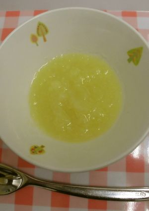 ＊離乳食前期＊キャベツのトロトロ煮　給食-レシピのメイン写真