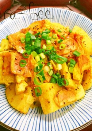 5分で簡単♪旬たけのこのカレーマヨ炒め-レシピのメイン写真