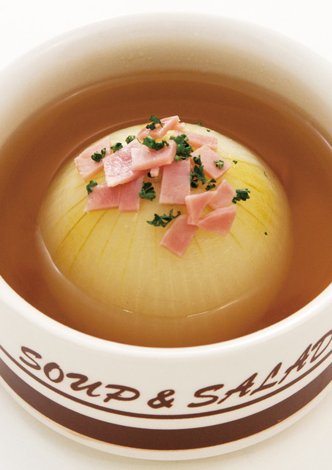 まるごと玉ねぎのトロトロスープ-レシピのメイン写真
