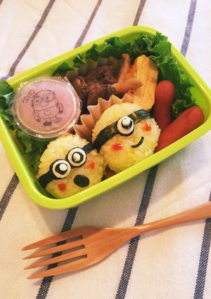 ミニオンズ キャラ弁-レシピのメイン写真