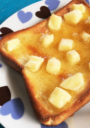 はちみつチーズトースト-レシピのメイン写真