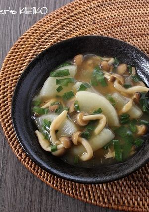 大根としめじのとろとろ煮物-レシピのメイン写真
