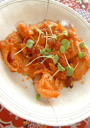 骨付きチキンのケチャップ煮♪-レシピのメイン写真
