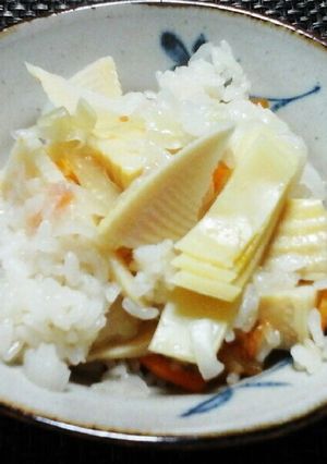 ♪コンソメ味で頂く♪洋風たけのこご飯♪-レシピのメイン写真