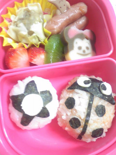 年少◆お弁当(てんとう虫)-レシピのメイン写真