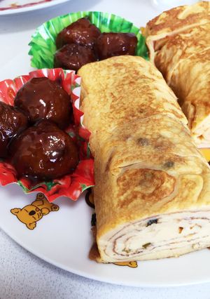 ふりかけ味道楽を使った卵焼き-レシピのメイン写真
