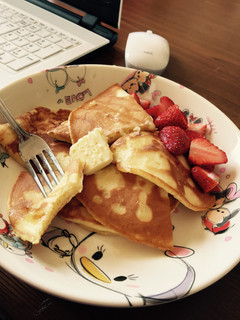 パパッとパンケーキ♡-レシピのメイン写真
