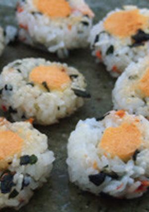 わかめチーズごはんのおやき-レシピのメイン写真