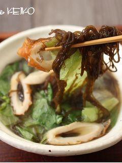 レタスともずくの中華スープ-レシピのメイン写真