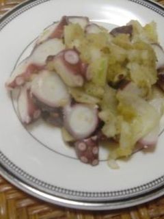 セロリとタコのマリネ-レシピのメイン写真