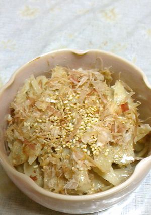 ゴボウのおかかごま和え-レシピのメイン写真