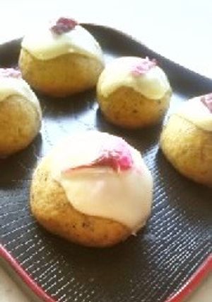 和風♡桜ほうじ茶クッキー♪-レシピのメイン写真