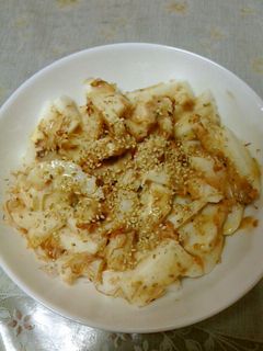 長芋のシャキシャキ深煎りごま和え-レシピのメイン写真