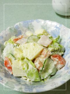 我が家の定番☆りんご入りポテトサラダ♪-レシピのメイン写真