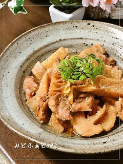 ごまでコク旨✿筍と鶏もも肉のすりごま煮-レシピのメイン写真