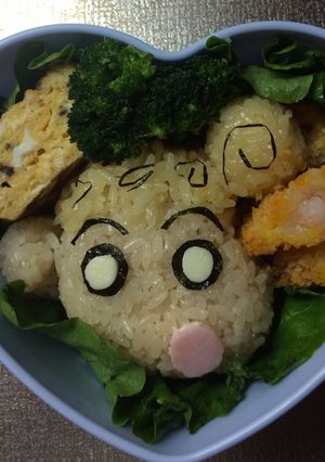 キャラ弁ひまわり-レシピのメイン写真