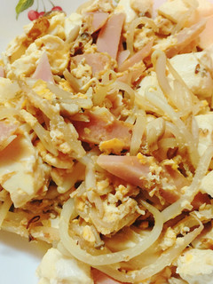 豆腐★豆腐と魚肉のチャンプルー-レシピのメイン写真