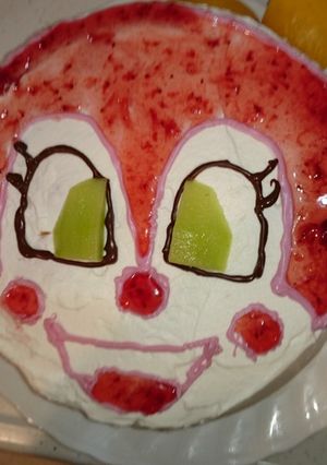 ドキンちゃんケーキ-レシピのメイン写真