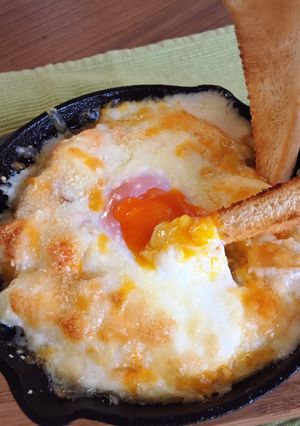 ★簡単‼︎半熟卵のポテトグラタン★-レシピのメイン写真