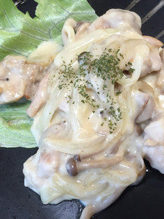 簡単ホワイトソースで鶏モモ肉のクリーム煮-レシピのメイン写真