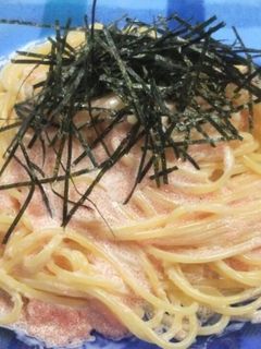 濃厚!明太子・生クリームパスタ-レシピのメイン写真