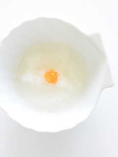 【離乳食初期】ニンジンがゆ-レシピのメイン写真