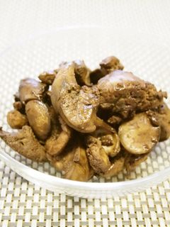 簡単おいしい★鶏レバーのソース煮♪-レシピのメイン写真