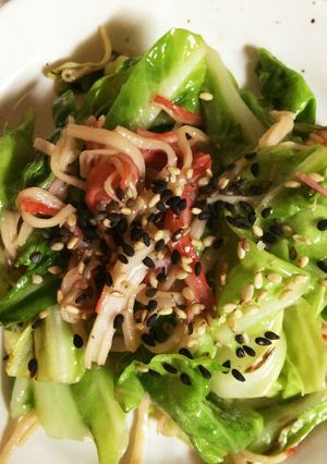 お弁当に☆春キャベツとカニカマの中華炒め-レシピのメイン写真