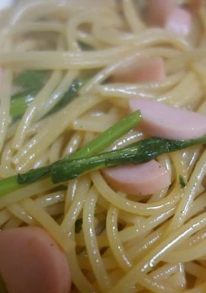 折菜のペペロンチーノ-レシピのメイン写真