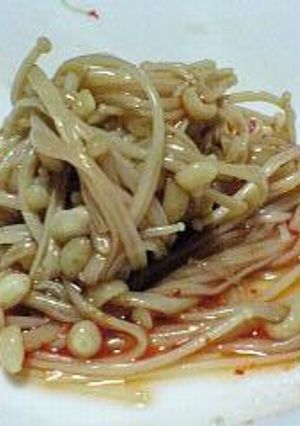 麺つゆｄｅピリ辛えのき-レシピのメイン写真