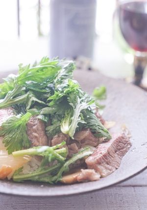 バター醤油が激ウマ♡カフェ飯風ステーキ丼-レシピのメイン写真