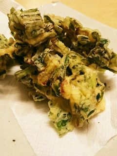 行者にんにくのかき揚げ-レシピのメイン写真