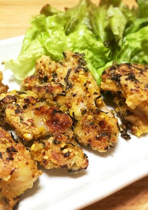 めちゃウマ！のりたまフライパン唐揚げ-レシピのメイン写真