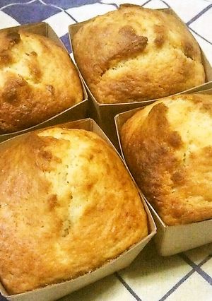 強力粉とコーヒーフレッシュのバナナケーキ-レシピのメイン写真
