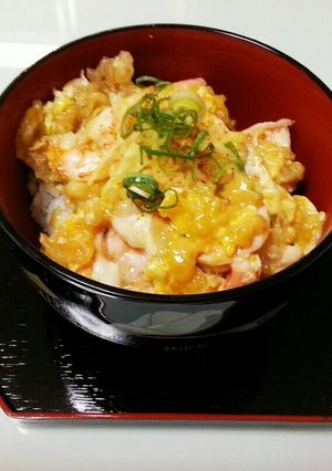 節約エビ天丼(^w^)-レシピのメイン写真