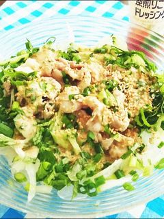 まるごと新玉ねぎ★薬味しゃぶしゃぶサラダ-レシピのメイン写真