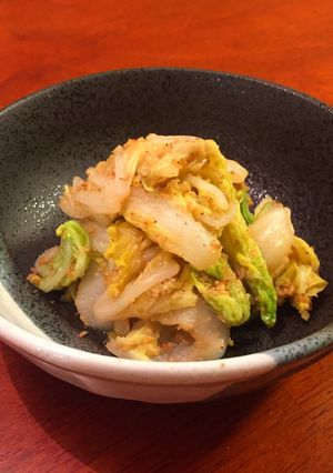 おばあちゃん直伝！白菜の胡麻和え-レシピのメイン写真