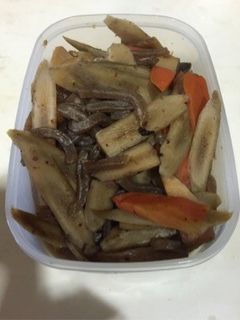 ダイエットに、ごぼうたっぷり甘辛煮-レシピのメイン写真