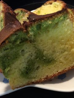抹茶マーブルパウンドケーキ-レシピのメイン写真