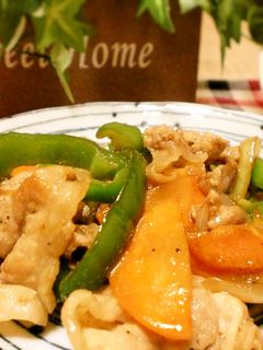 ぱぱっと!豚肉と野菜のオイスター炒め-レシピのメイン写真